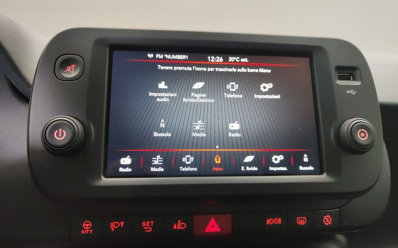 PANDA 1.0 70CV HYBRID RED MY23